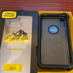 IPhone XR Case Otter Box Defender Black